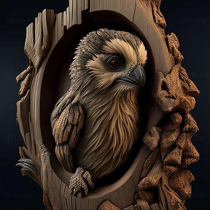 3D модель Saguinus mystax pileatus (STL)